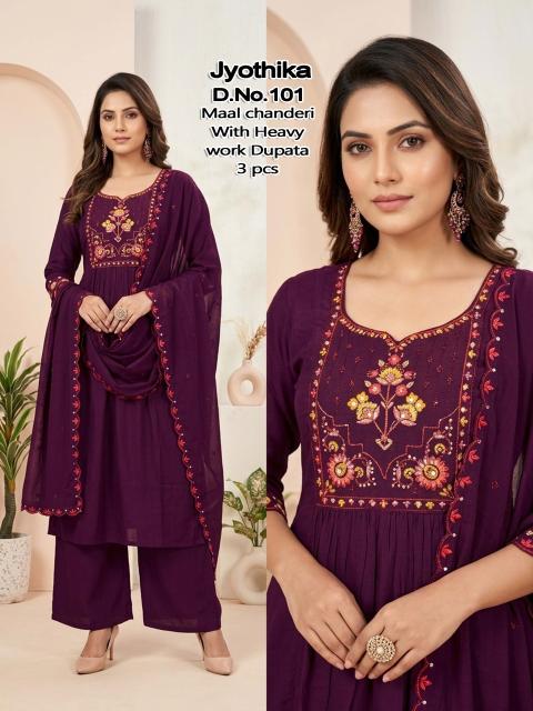 Desi kudi jyothika 3pcs wholesale market of ladies kurtis in jalandhar